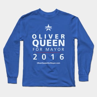 Oliver Queen for Mayor Long Sleeve T-Shirt